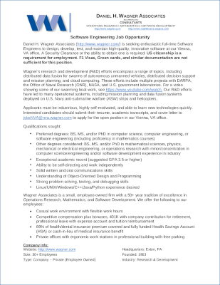 Software Engineer Ad